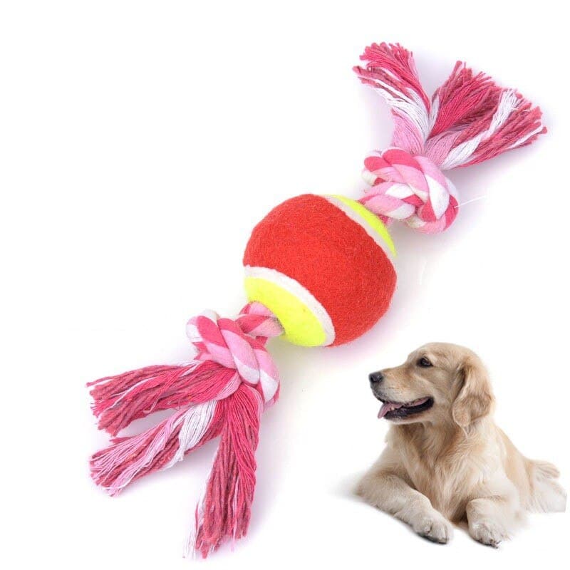 Aliexpress.com : Buy 1pc Dog Double Rope Konts Toy Puppy Pet Dogs Chew ...