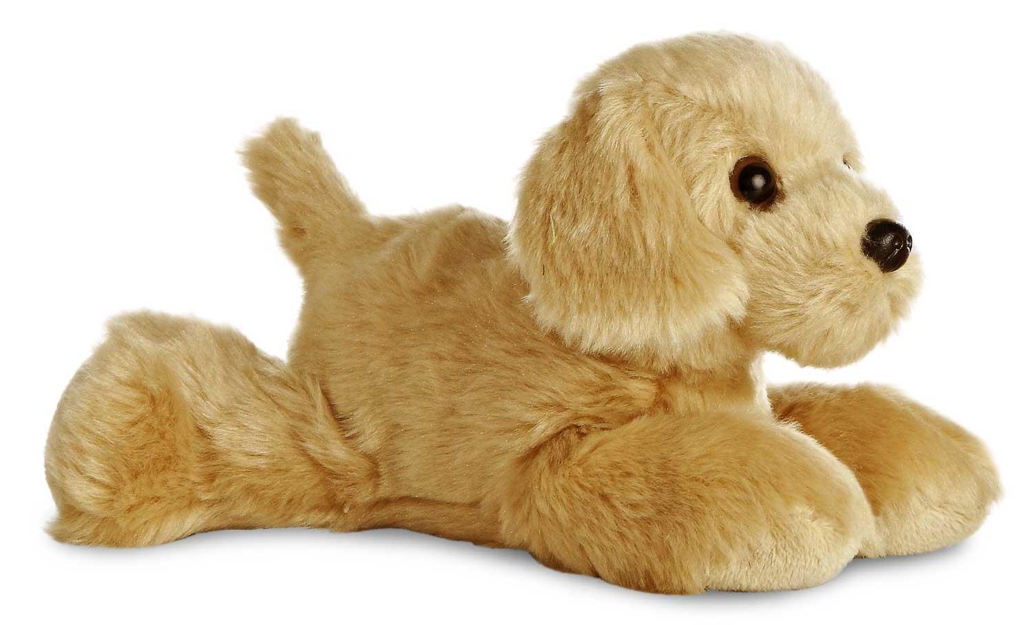 Aurora Mini Flopsies Golden Retriever Dog Soft Toy 20cm  PDK
