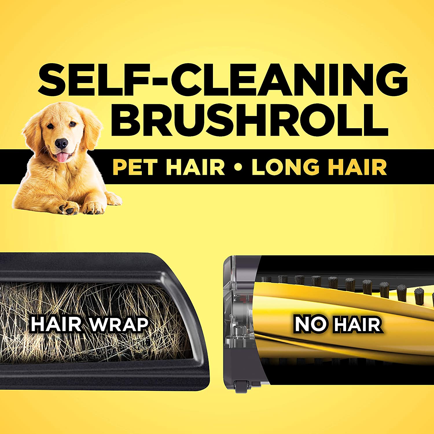Best vacuum for golden retriever hair.