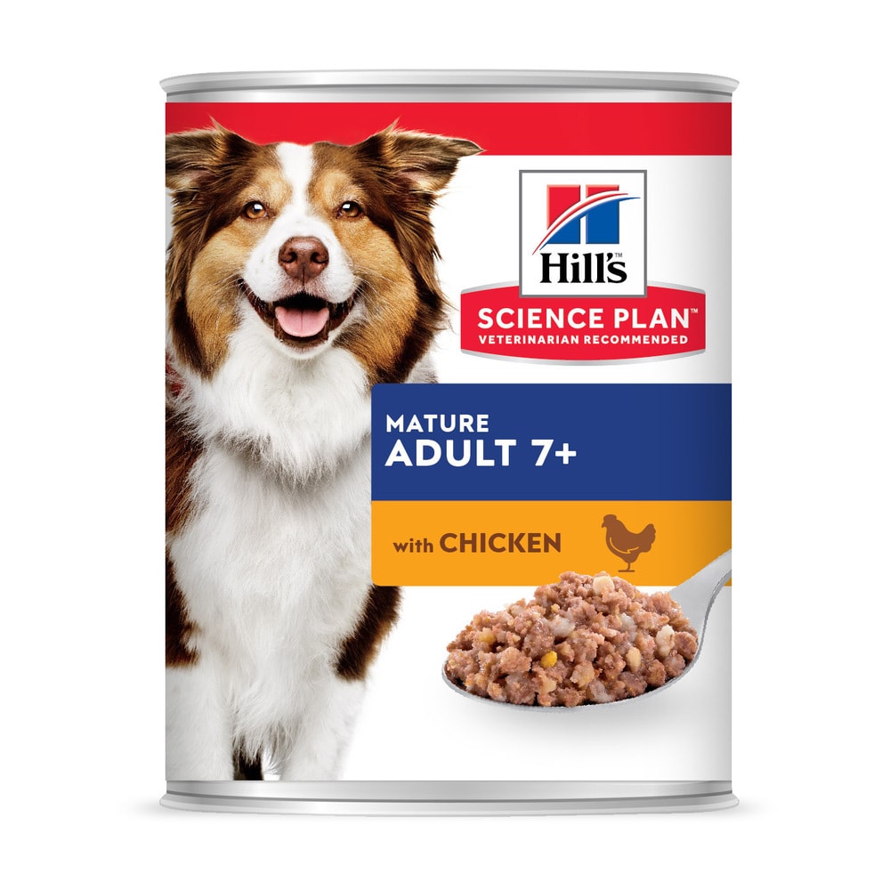 HILLâS SCIENCE PLAN Mature Adult Wet Dog Food Chicken Flavour â 370g x ...