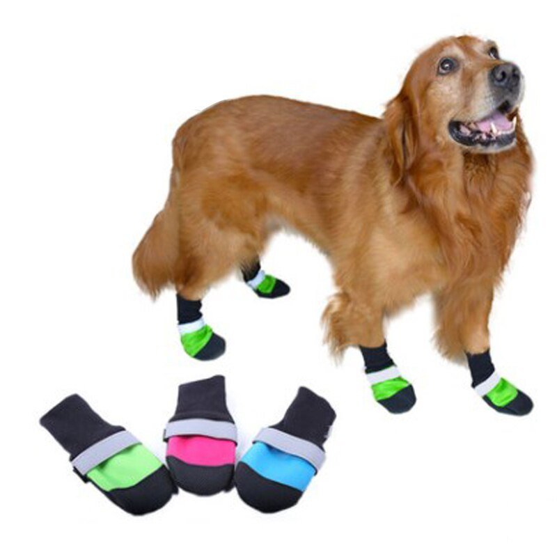 Oxford Waterproof Large Dog Shoes For Golden Retriever ...
