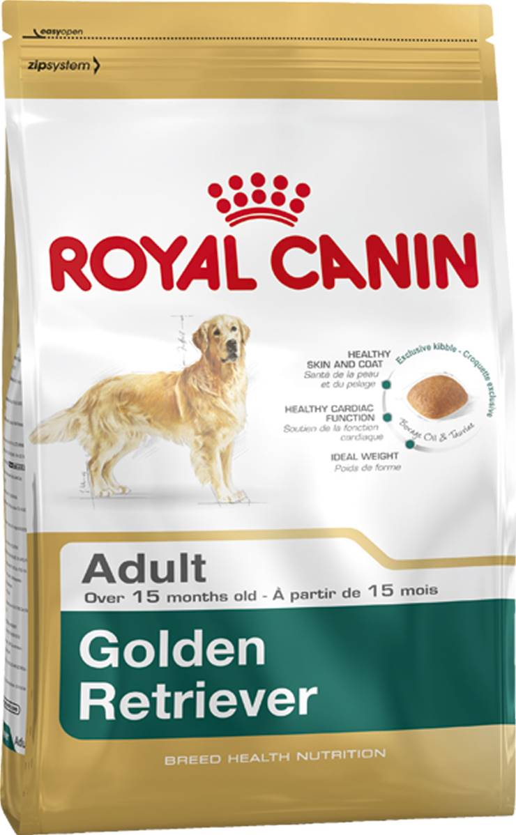 Royal Canin Dry Dog Food Breed Nutrition Golden Retriever ...
