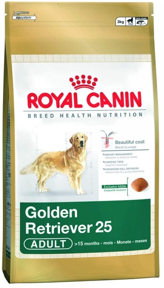 Royal Canin Golden Retriever Adult 3kg: Amazon.co.uk: Pet ...