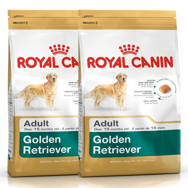 Royal Canin Golden Retriever Adult Dog Food 2 x 12kg