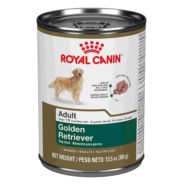 Royal Canin Golden Retriever Loaf in Sauce Canned Dog Food ...