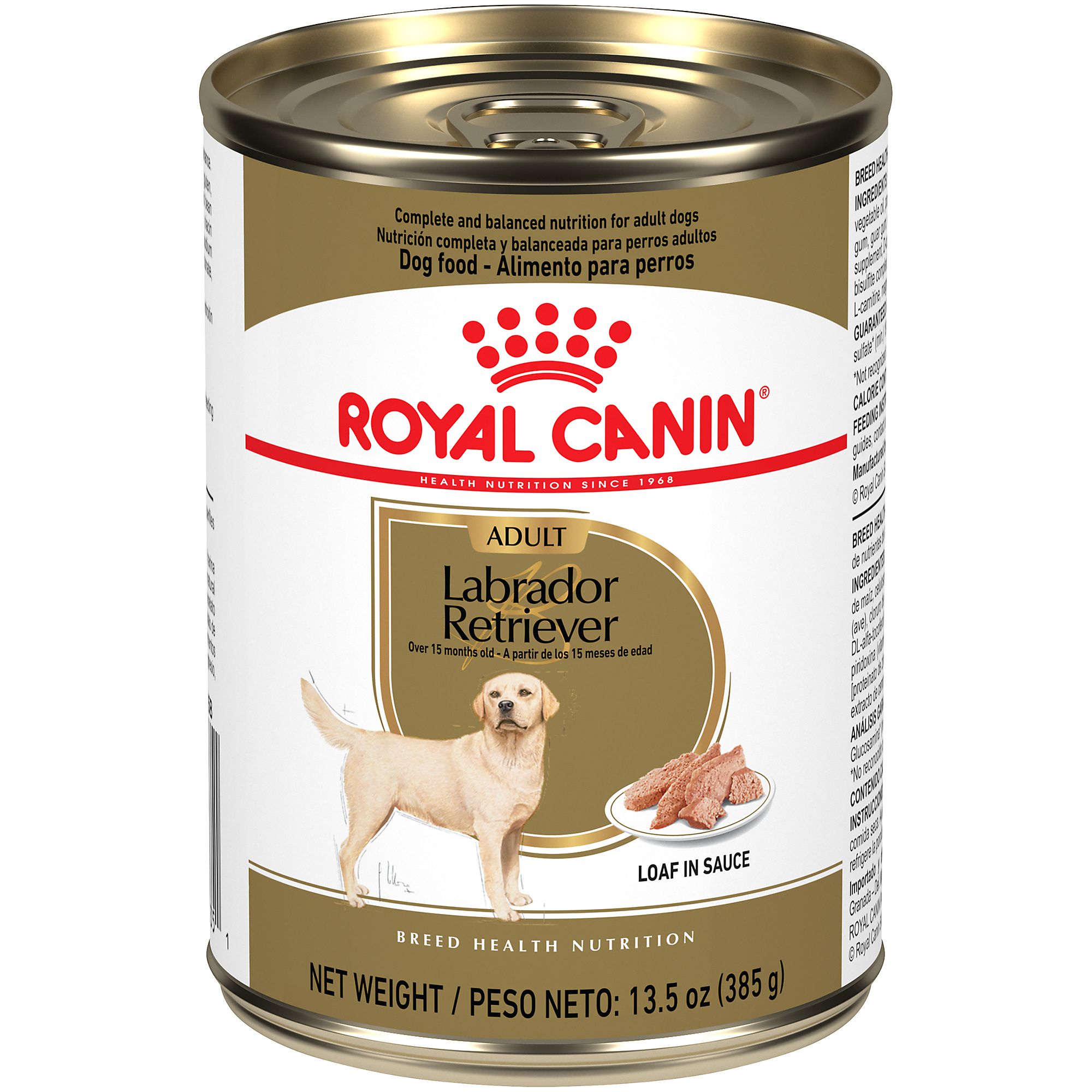 Royal Canin Labrador Retriever wet dog food is designed to meet the ...