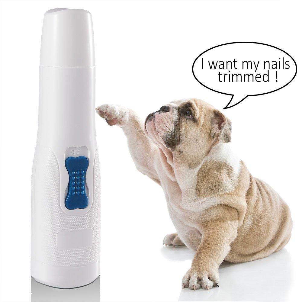 Super Silent Electric Pet Nail Grinder Gentle Paws Nail Clipper Cuticl ...